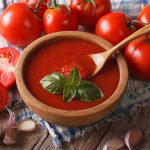 image of tomato sauce made in a cookery class at food sorcery cookery school