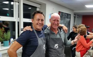 image of Julius GoLocal at food sorcery cooking together with friends