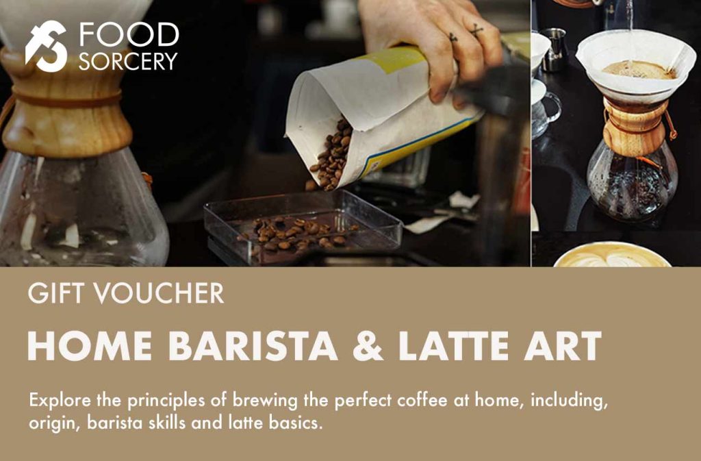 image of Food Sorcery Barista Coffee Class gift voucher in Manchester