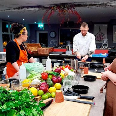 image of mexican fit food class at the cookery school manchester