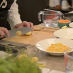 image of Big and little cooks at the cookery school things to do parent and child Manchester