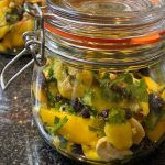image of jar of mango chutney made at the cookery school