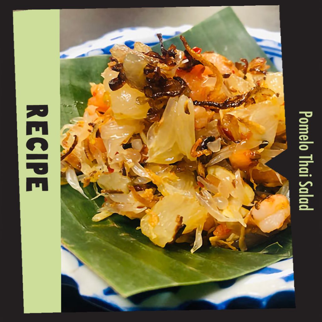 Pomelo Thai Salad Recipe Food Sorcery Cook School