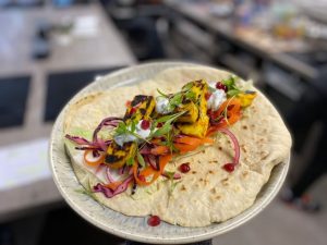 Read more about the article Spiced Halloumi Kebab with Homemade Flatbread