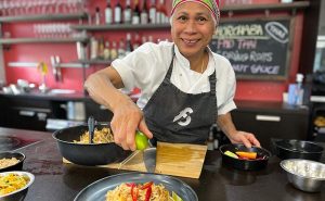 Read more about the article Thai Cooking Together – Yam Soon Sen, Thai Green Curry, Vegetable Stir Fried Rice