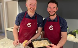 image of cooking together experience at Deansgate Square Manchester