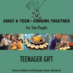 Image of gift voucher for adult and teen