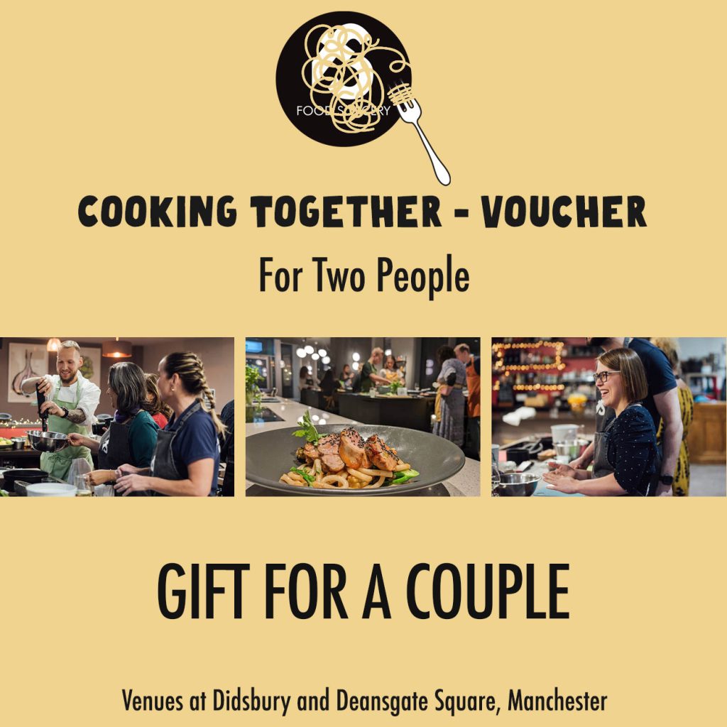 Image of Cookery Gift Voucher Cooking Together
