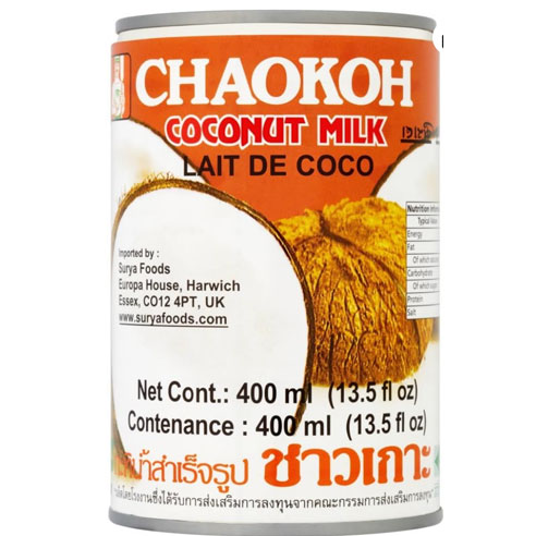 image of Thai coconut milk for cookery classes at Food Sorcery