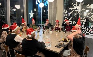 image of Christmas party foodie event at the cookery school New Jackson Manchester