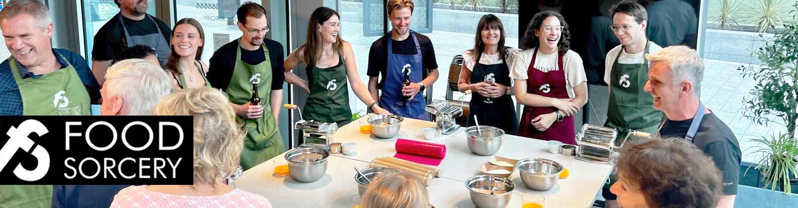 image of pasta masterclass at Food Sorcery Manchester things to do in the city