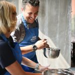image of Cooking Together experience at Food Sorcery award winning cookery school Manchester