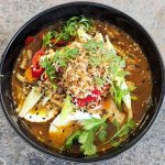 image of Japanese Sapporo ramen made at Food Sorcery cookery school Didsbury