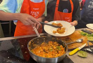 image of MGS activities week at Manchesters award winning cookery school Didsbury