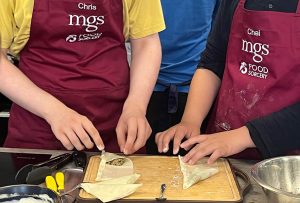 image of MGS activities week at Manchesters award winning cookery school Didsbury