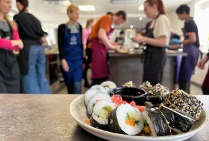 image of MGS activities week at Manchesters award winning cookery school Didsbury
