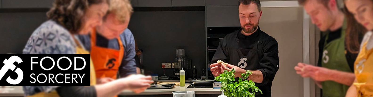 image of food sorcery space at the cookery school Manchester