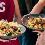 image of Cooking together Japanese at food Sorcery Manchester cookery school