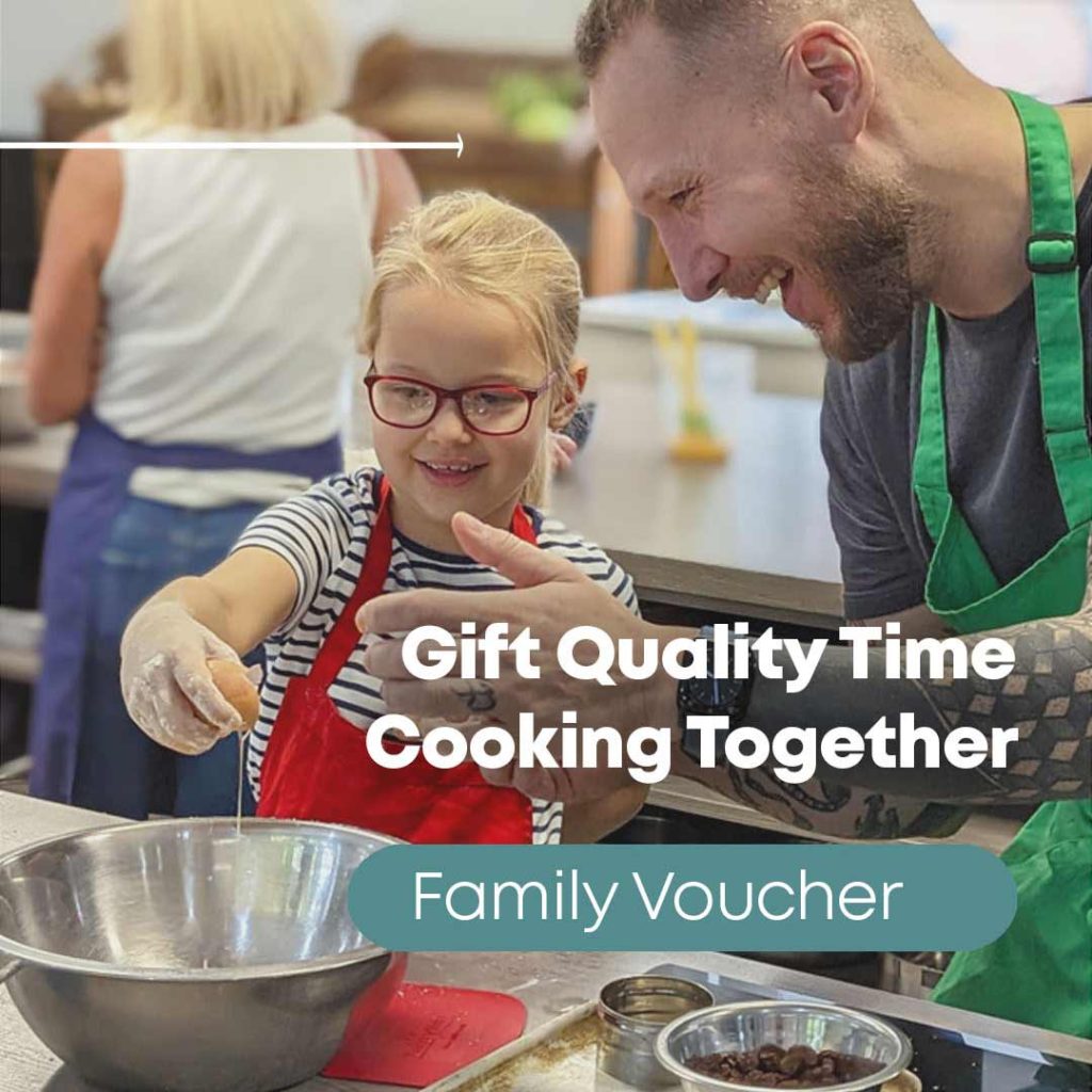 image of Christmas gift guide for foodies cookery voucher