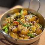 image of Indian food made at Food Sorcery Manchester cookery school